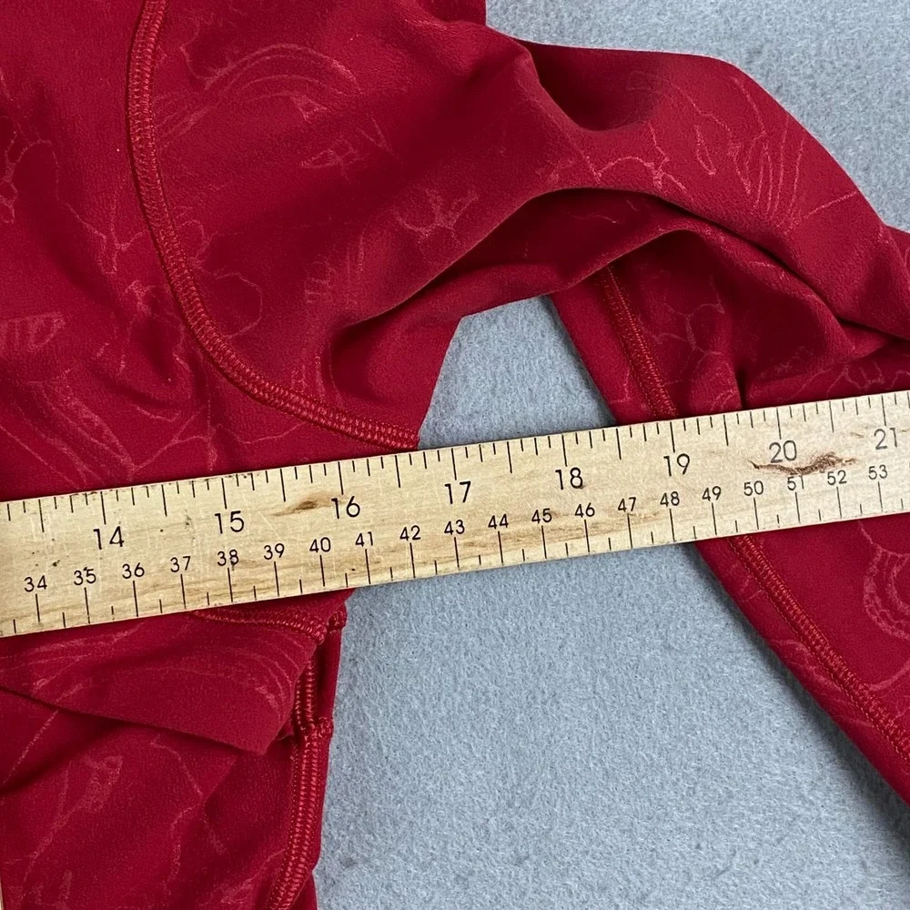 Lululemon Lunar New Year Define Cropped Jacket 8 Nulu Red Gold Design
